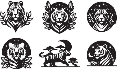 tiger bundle vector