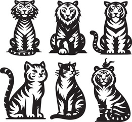 tiger bundle vector