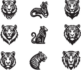 tiger bundle vector
