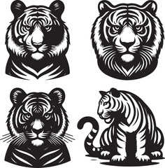 tiger bundle vector