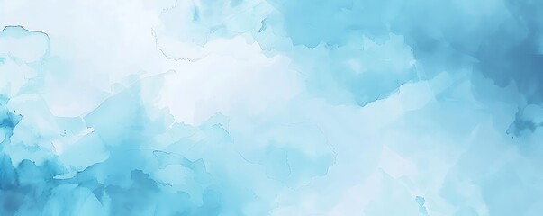 Azul turquesa verde azulado menta cian blanco abstracto acuarela. Fondo de arte colorido. Luz pastel.
