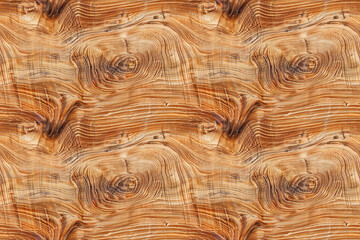Fototapeta premium Seamless natural wood texture pattern with detailed grain, ideal for decoration and tile designs. This ornament offers a rustic and earthy aesthetic, perfect for warm and cozy interiors