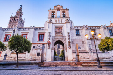Obraz premium Seville Cathedral at Dusk, Seville