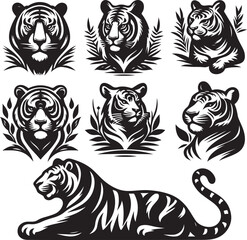 tiger bundle vector
