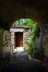 Fototapeta premium Funicular, Uspinjača, Zagreb, Croatia