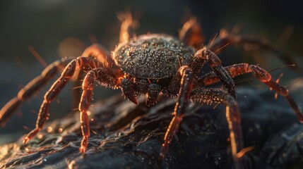 soft, diffuse lighting to highlight tick details generative ai