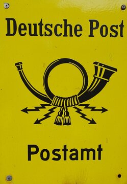 Emailschild Deutsche Post Postamt