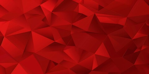 Obraz premium Abstract Background of triangular Patterns in dark red Colors. Low Poly Wallpaper 
