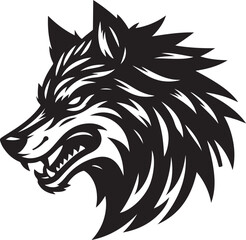 wolf vector illustration