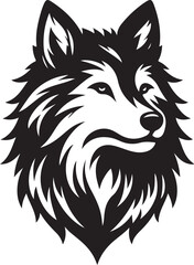 Obraz premium wolf vector illustration