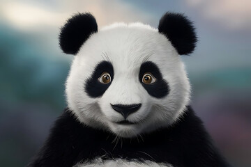 Obraz premium giant panda bear