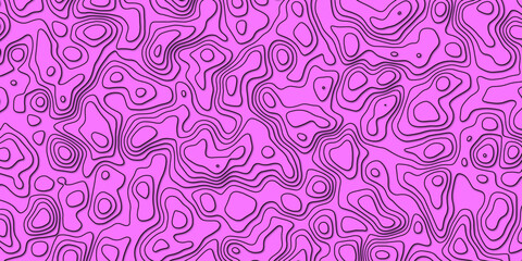 Wavy Line Art Creating a Sense of Natural Landscape

