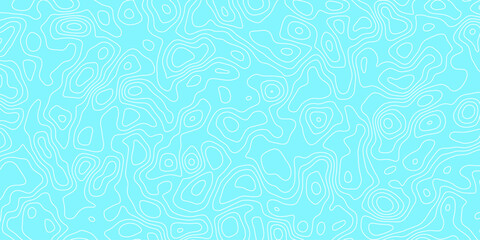 Smooth Geographic Line Art with Elevation Feel

