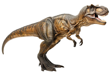 Fototapeta premium Tyrannosaurus rex dinosaur. Transparent background