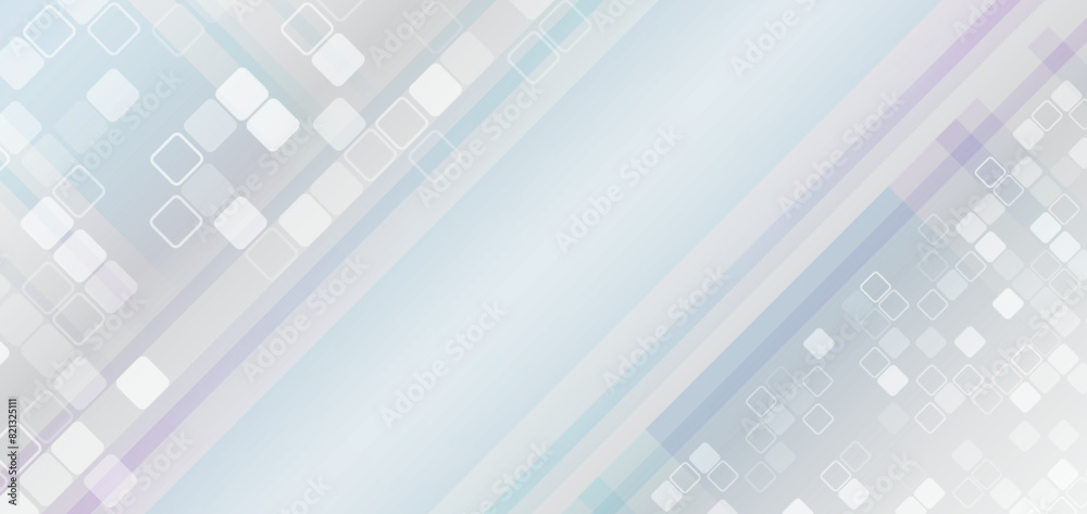 Poster science, and technology background. light pale vector background for a banner. abstract geometric pa