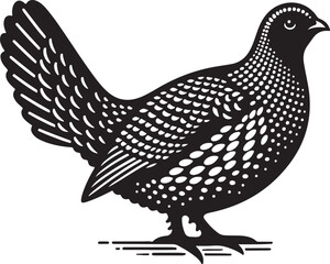 grouse Vector Illustration