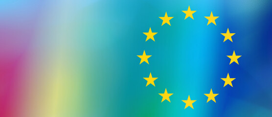 europa bunt vielfalt abstrakt lichter wahlen symbol zeichen regenbogen diversität © bittedankeschön