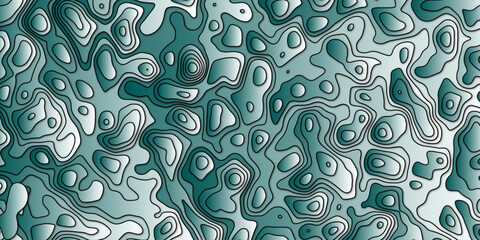 Seamless artistic background featuring hand-drawn topographic mapping line art

