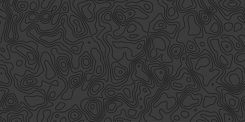 Abstract topographic contour pattern with intricate flowing lines and organic curves

