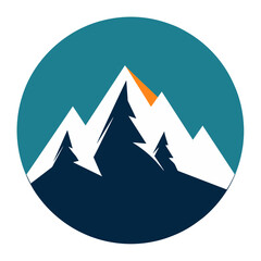 Mountain Logo and Symbol 