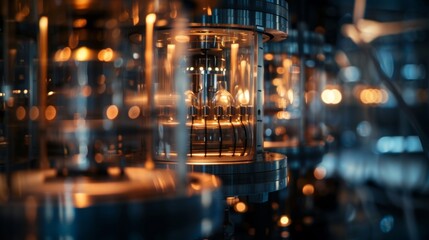 A machine generating random numbers a key component in quantum cryptography algorithms.