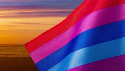 macro shot of fabric, textiles, synthetics, raised, shiny flag with bright colors, graphic, background texture close-up, queer lgbtq pride month