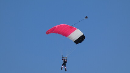 paragliding in the sky, Perros Guirec