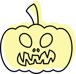 Haunted Jack-o'-lantern for Halloween
Halloween Pumpkin with Scary Face
Spooky Carved Pumpkin
Halloween Pumpkin with Eerie Glow
Festive Pumpkin for Halloween Night