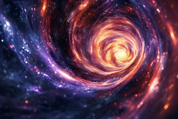 Obraz premium Swirling Cosmic Vortex