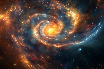 Colorful Cosmic Vortex