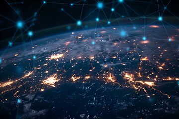 Earth from Space Global Connectivity