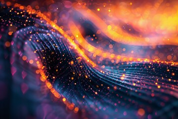 Abstract Digital Wave