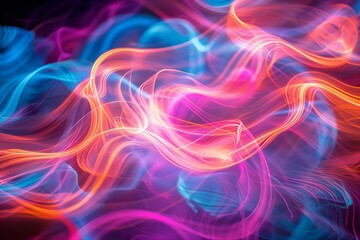 Obraz premium Abstract Light Painting