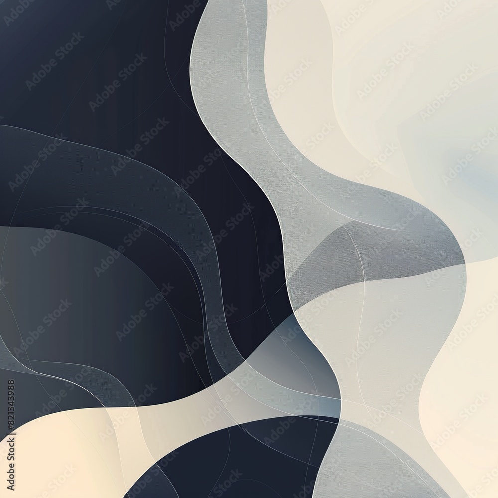 Poster Versatile vector background with abstract design elements.