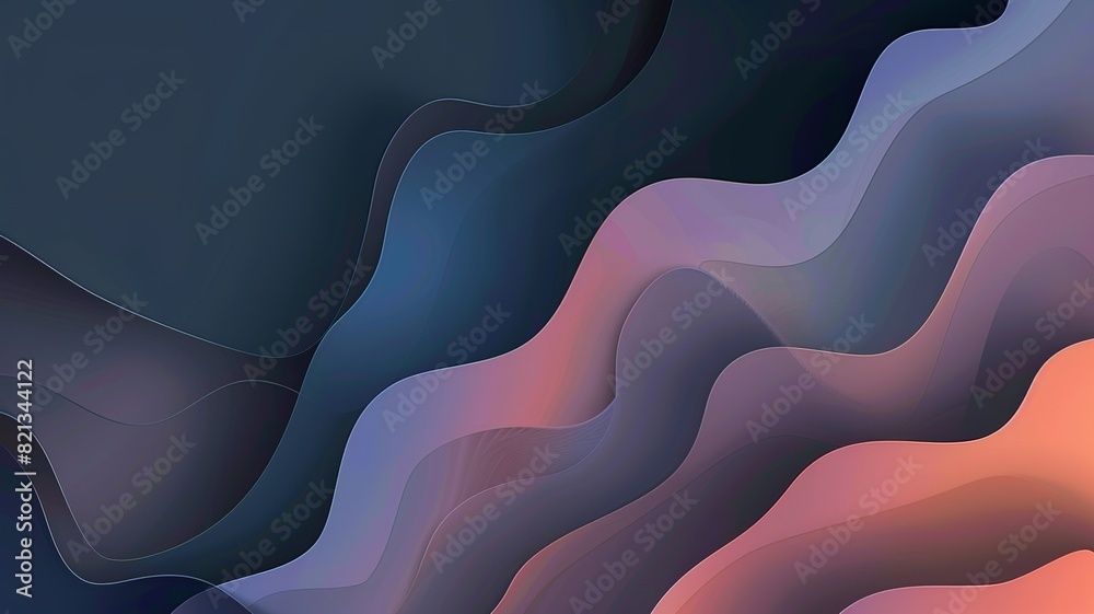 Poster Versatile vector background with abstract design elements.