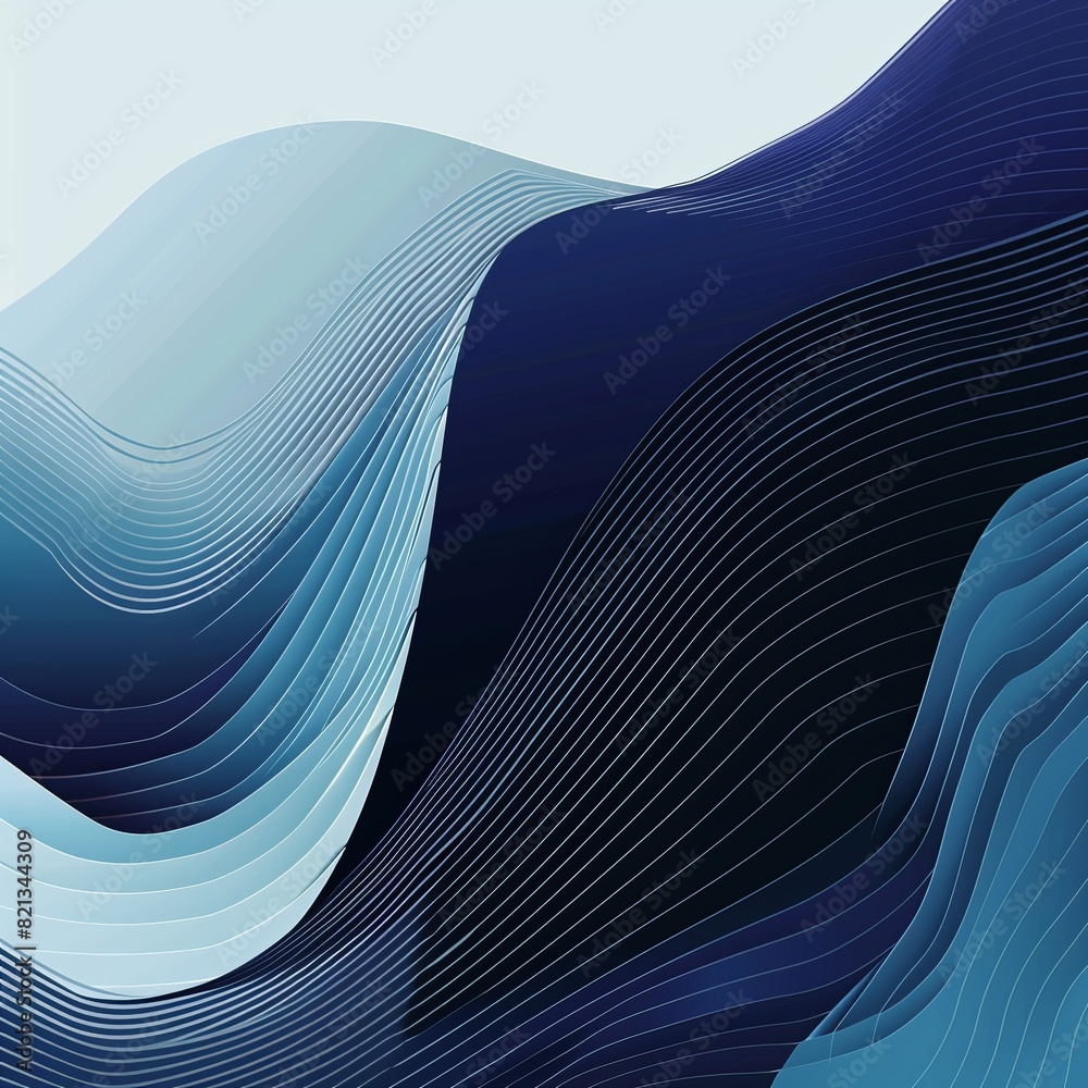 Poster Versatile vector background with abstract design elements.