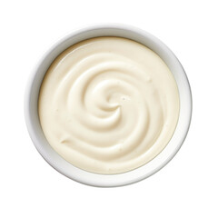 Bowl of bechamel sauce