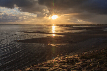 Fototapeta premium sunset on the beach