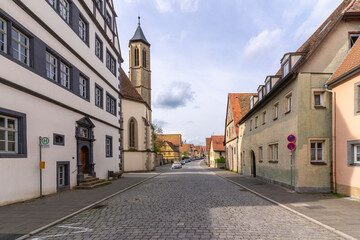 Fototapeta premium Rothenburg ob der Tauber City street view in Germany