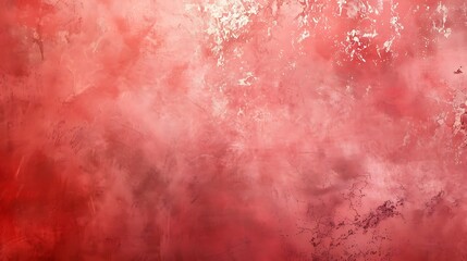 Obraz premium Abstract red cement wall background with light and shadow, rough grunge texture