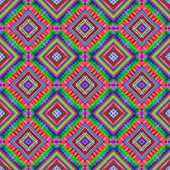 abstract colorful ethnic pattern