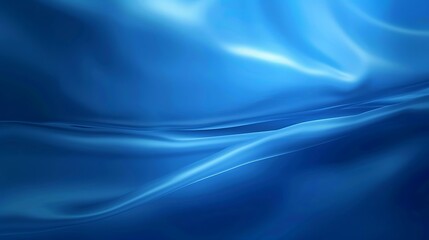 Blue abstract fluid background with bright highlights.