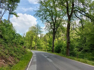 Stra&szlig;e im Kirnitzschtal