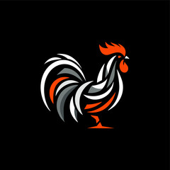 rooster logo design concept, vector © rifai_art