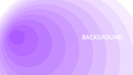 White and purple abstract background with lines and gradient transition, blended rounds, overlay pattern