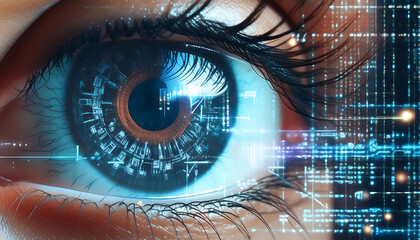 technology digital eye