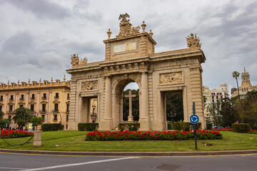 Obraz premium Best view of City of Valencia (Spain)