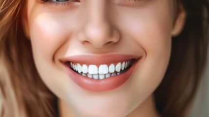 Obraz premium Close-up dental woman.