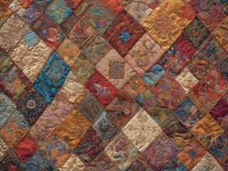 A Tapestry of Colors. The Beauty of Quilted Art.