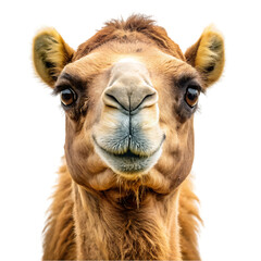 Fototapeta premium Camel isolated on transparent background